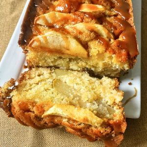 Cake aux pommes et amandes